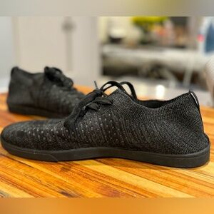 SUAV - Men’s Zilker Slip On Walking Shoes- size 11 - Black Stretch $ breathable